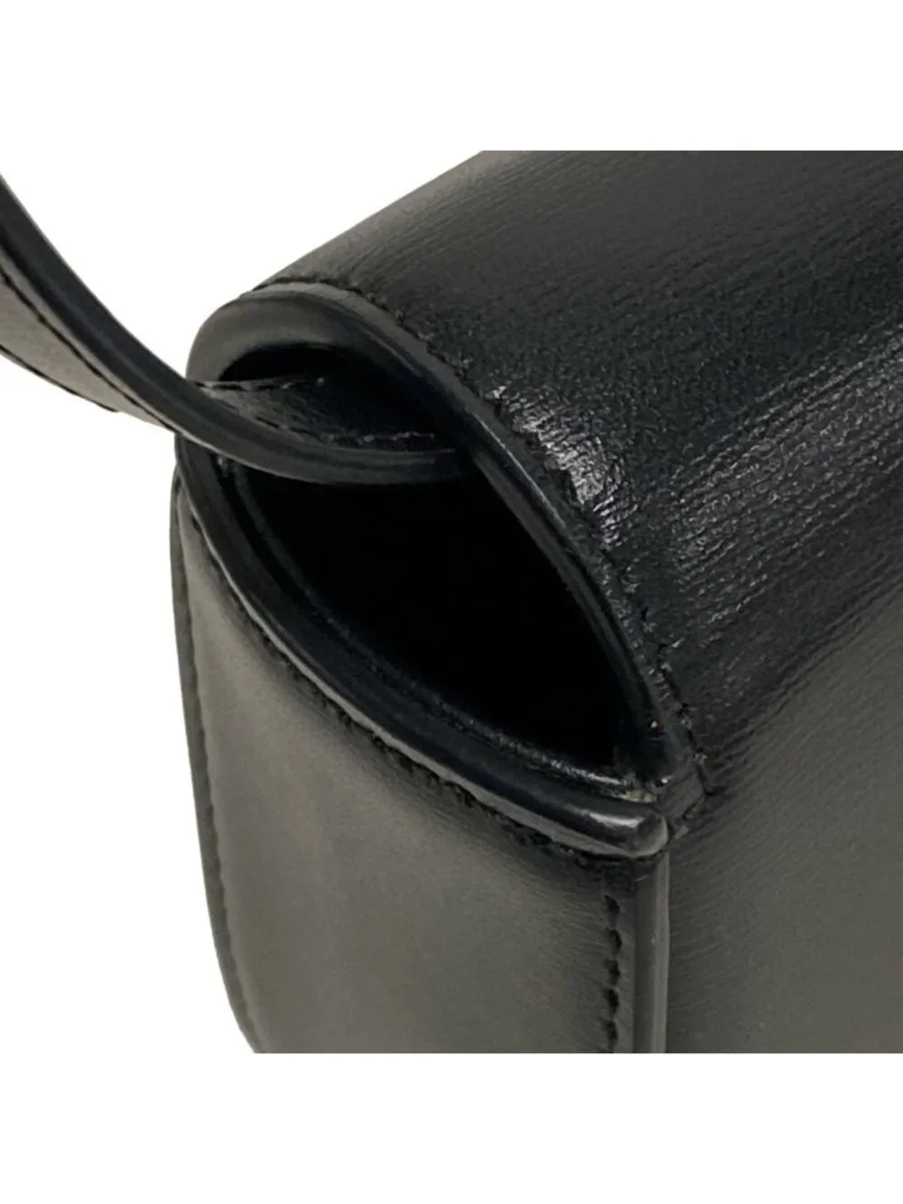 ★SOLD★ Celine Shoulder Bag Mini Claude Black - Picture 12 of 15